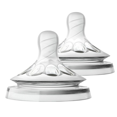 Соска силиконовая Philips Avent Natural SCF041/27 0 мес+ 2 шт.